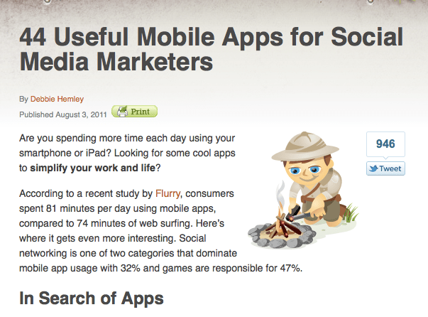 post on social media examiner